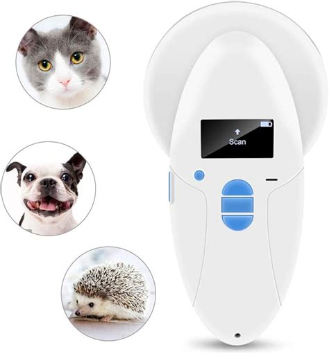 rfid scanner for cats|pet microchip tag scanner.